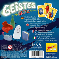 Zoch Ghost Blitz wooden pieces on table supporting tactile play for families