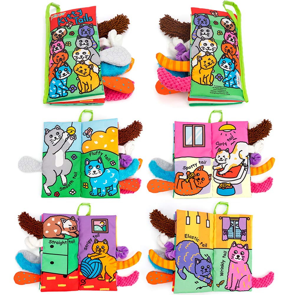 Zocita Kitty Tails textures with varied fabrics for little hands