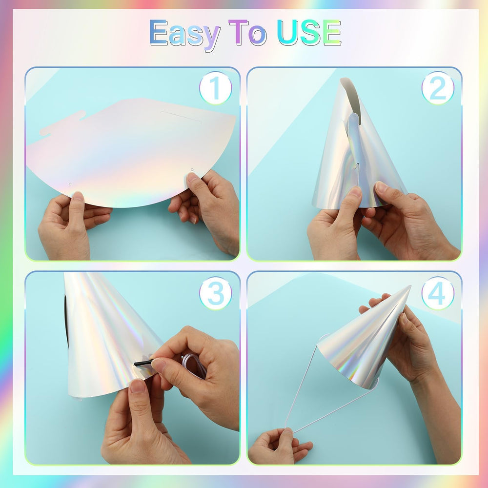 ZOIIWA cone hats held in hand showing comfortable fit for most heads.