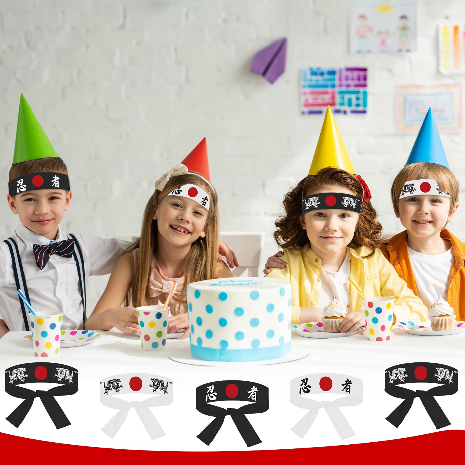 ZOIIWA sushi chef bandana in kitchen use for themed cooking events.