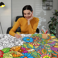 ZOIIWA thick-paper back keeps colors from bleeding through during projects.