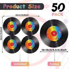 ZOIIWA napkins with colorful note logo for vibrant music events.