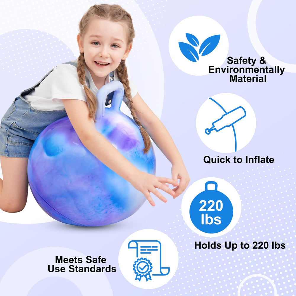 ZOOJOY glow-hopper-ball-indoor-outdoor: versatile fun in small rooms or open spaces.