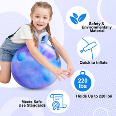 ZOOJOY glow-hopper-ball-indoor-outdoor: versatile fun in small rooms or open spaces.