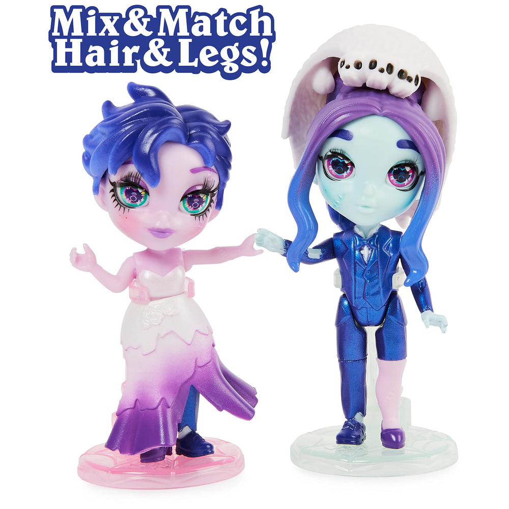 Zombaes Forever box playset transforms into a themed backdrop for stories.