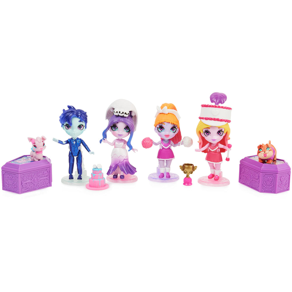 Zombaes Forever glitter brain designs reveal surprise accents during play.