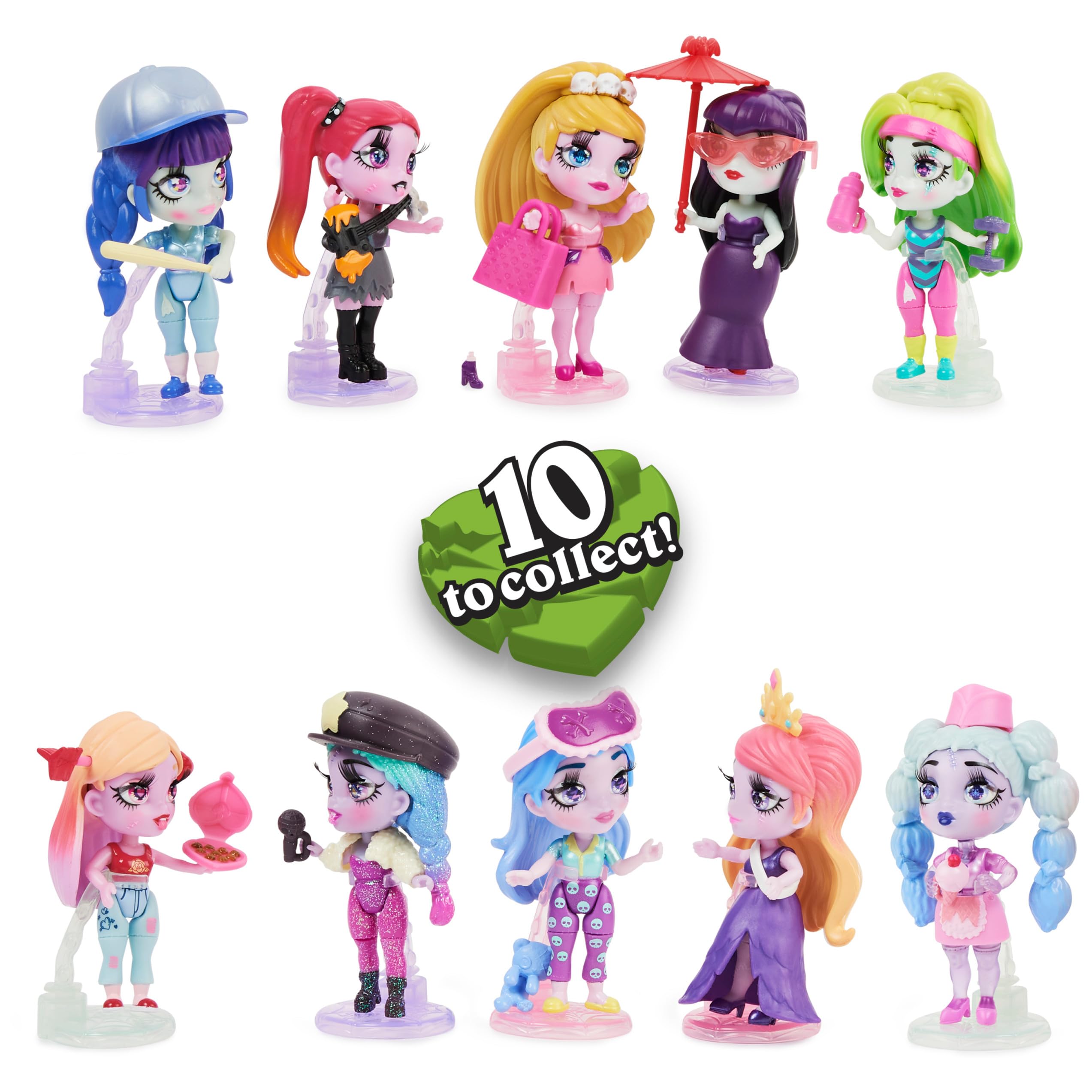 Zombaes Forever collector card with character details and artwork