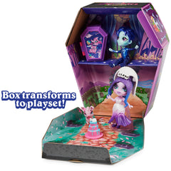 Zombaes Forever doll stands for display and posing during play.