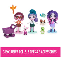 Zombaes Forever five pets expand imaginative scenarios in your doll shop.