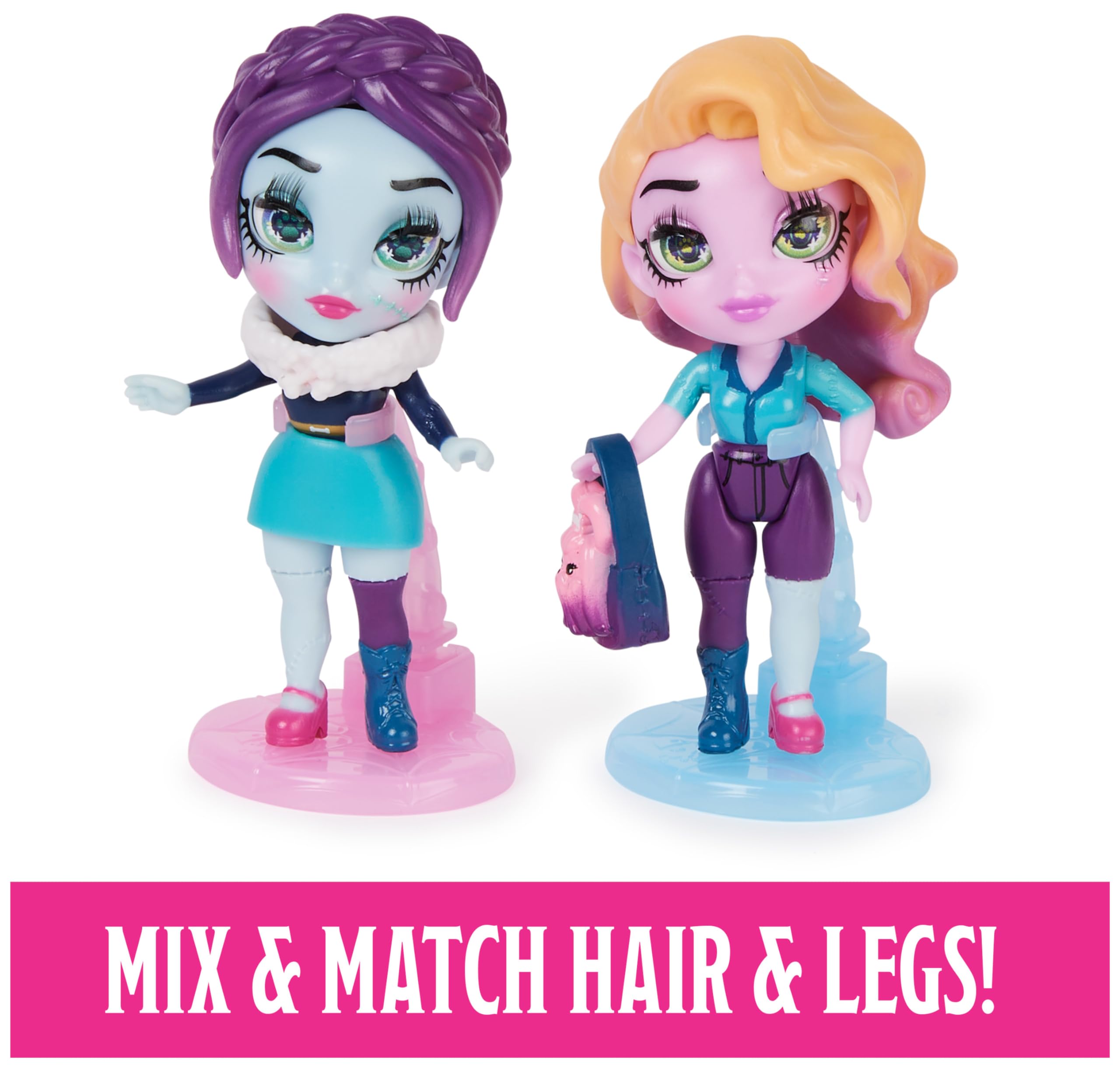 Zombaes Forever transformable box playset creates a bright, reusable stage.
