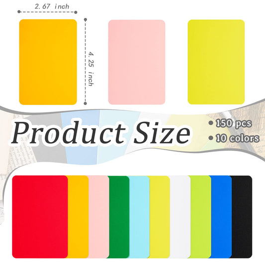 Zomiboo colorful dividers pack for color-coded card sorting