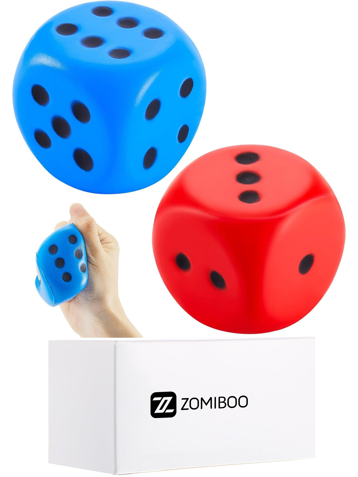 Zomiboo family-friendly board game dice for group play.