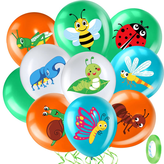 Zomiboo spring-summer bug balloons brighten party spaces for celebrations
