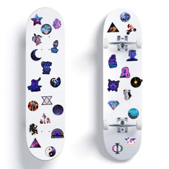 Zonon Space Galaxy stickers on notebooks enhance creativity and personalization.