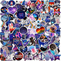 Zonon Space Galaxy stickers on a laptop add personal style and durability.