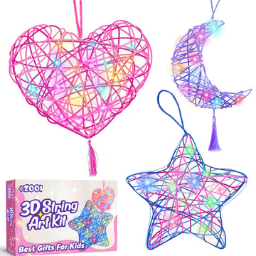 ZOOI 3D string art star lantern for cozy room glow