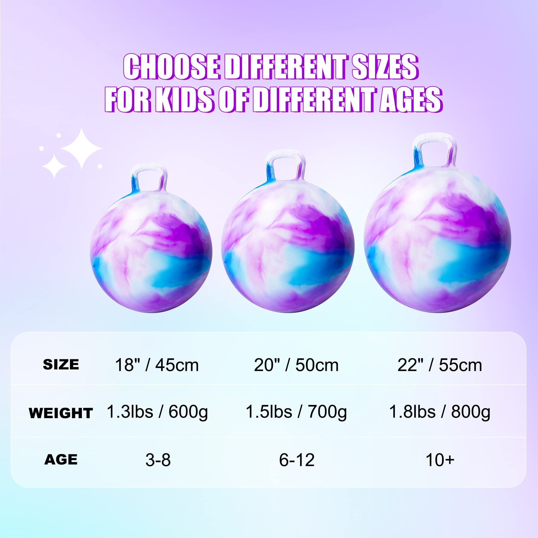 ZOOJOY Hopper Ball usable indoors and outdoors for versatile fun.