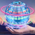 Zookao Boomerang Hover Ball front view shows compact design for indoor play.