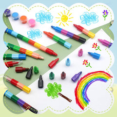 Zooyinfy safe paraffin-plastic materials ensure kid-friendly drawing tools