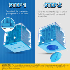 ZPISF Money Maze Ball Guide illustrates solving path to prize