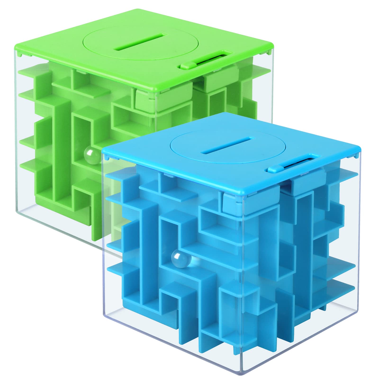 ZPISF Money Maze Box Blue showing the two-pack gift-ready setup