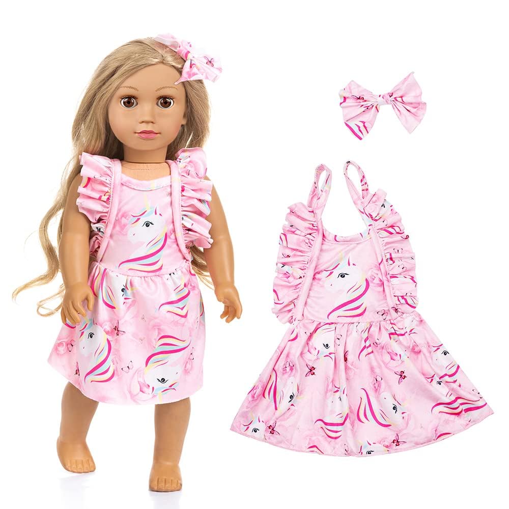 ZQDOLL dresses and tops showcase style variety for 18-inch dolls