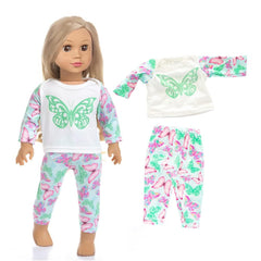 ZQDOLL outfits laid out for easy mix-and-match play on 18-inch dolls