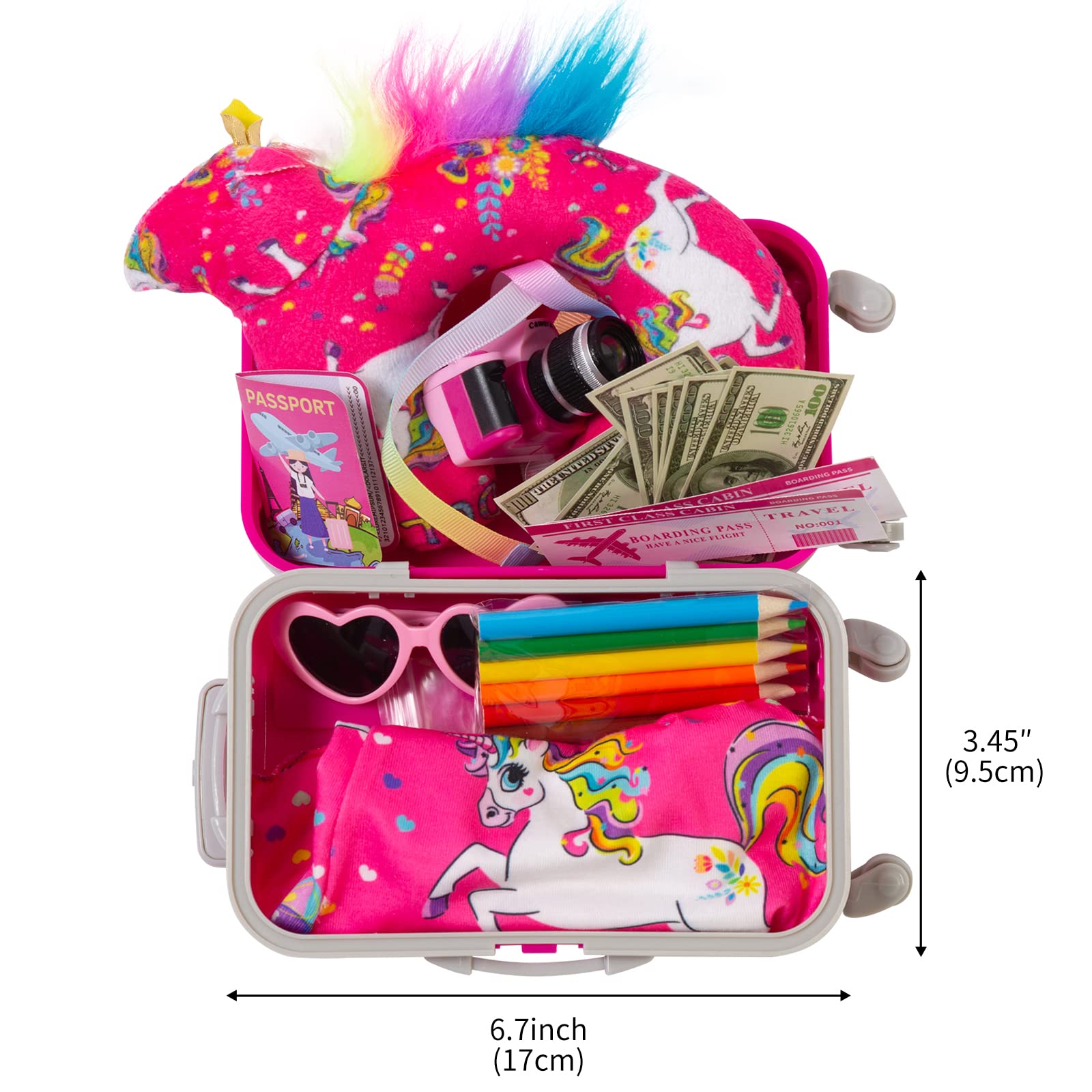 ZQDOLL doll accessories including camera, phone, tablet, and notebook for storytelling