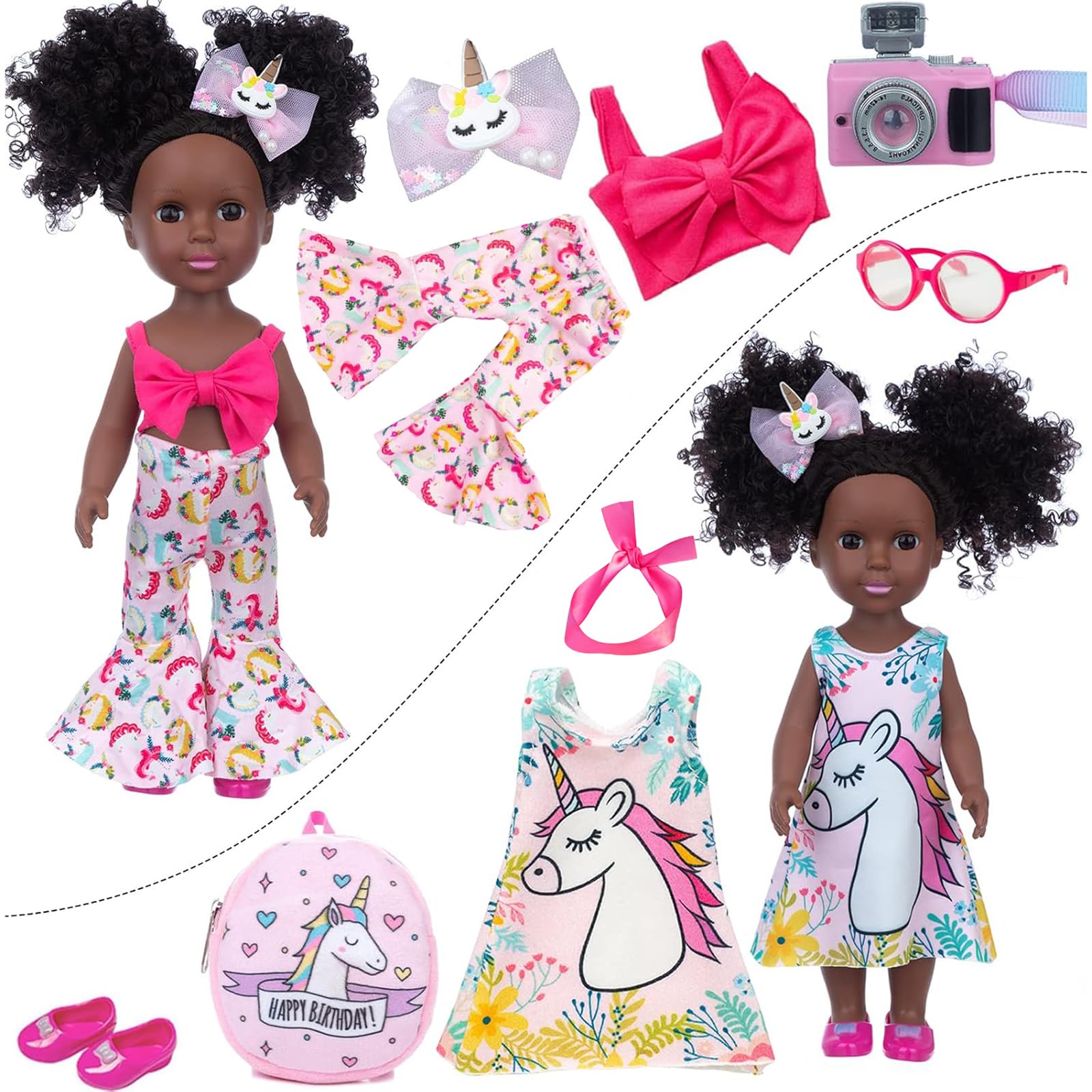ZQDOLL doll clothes and accessories enhance creative dress-up play.