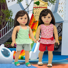ZQDOLL note that dolls are not included with the set.