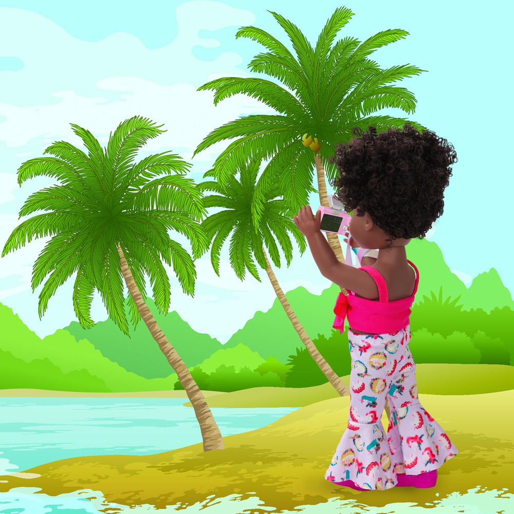 ZQDOLL vinyl doll is easy to wipe clean after play.