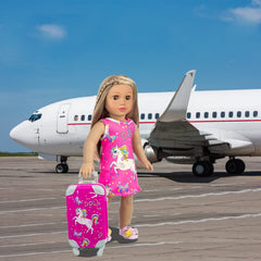 ZQDOLL travel documents and currency props for pretend travel planning