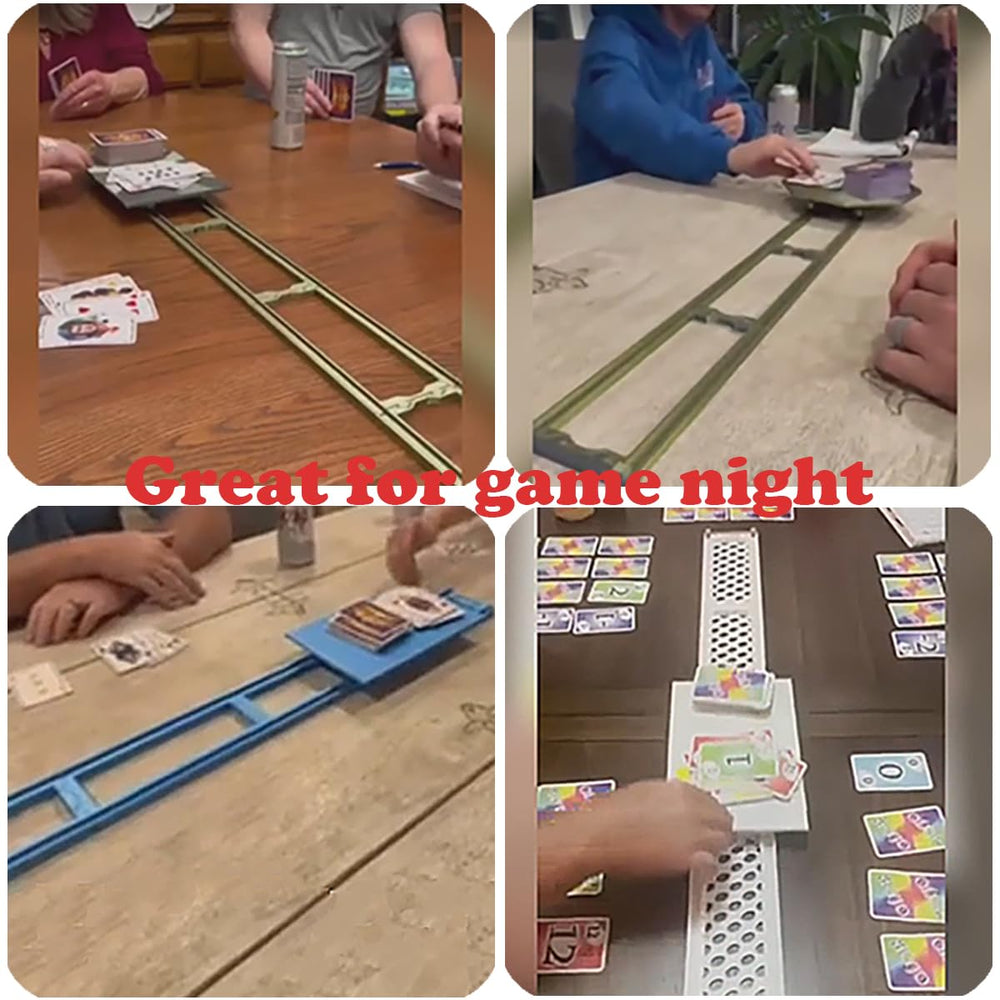 ZQDRPLUS Game Glider multi-color rails brighten game night ambiance