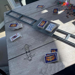 ZQDRPLUS Game Glider pulley system keeps cards sliding with ease