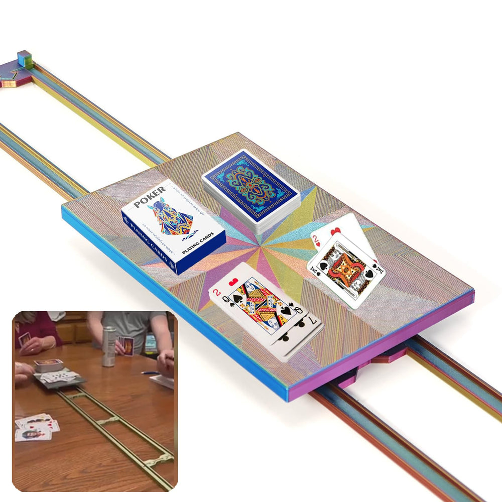 ZQDRPLUS Game Glider rails for smooth card slides during gameplay
