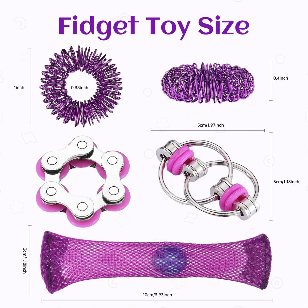 ZQFTZQ 2-flippy-roller-chain fidget for satisfying tactile flipping and concentration