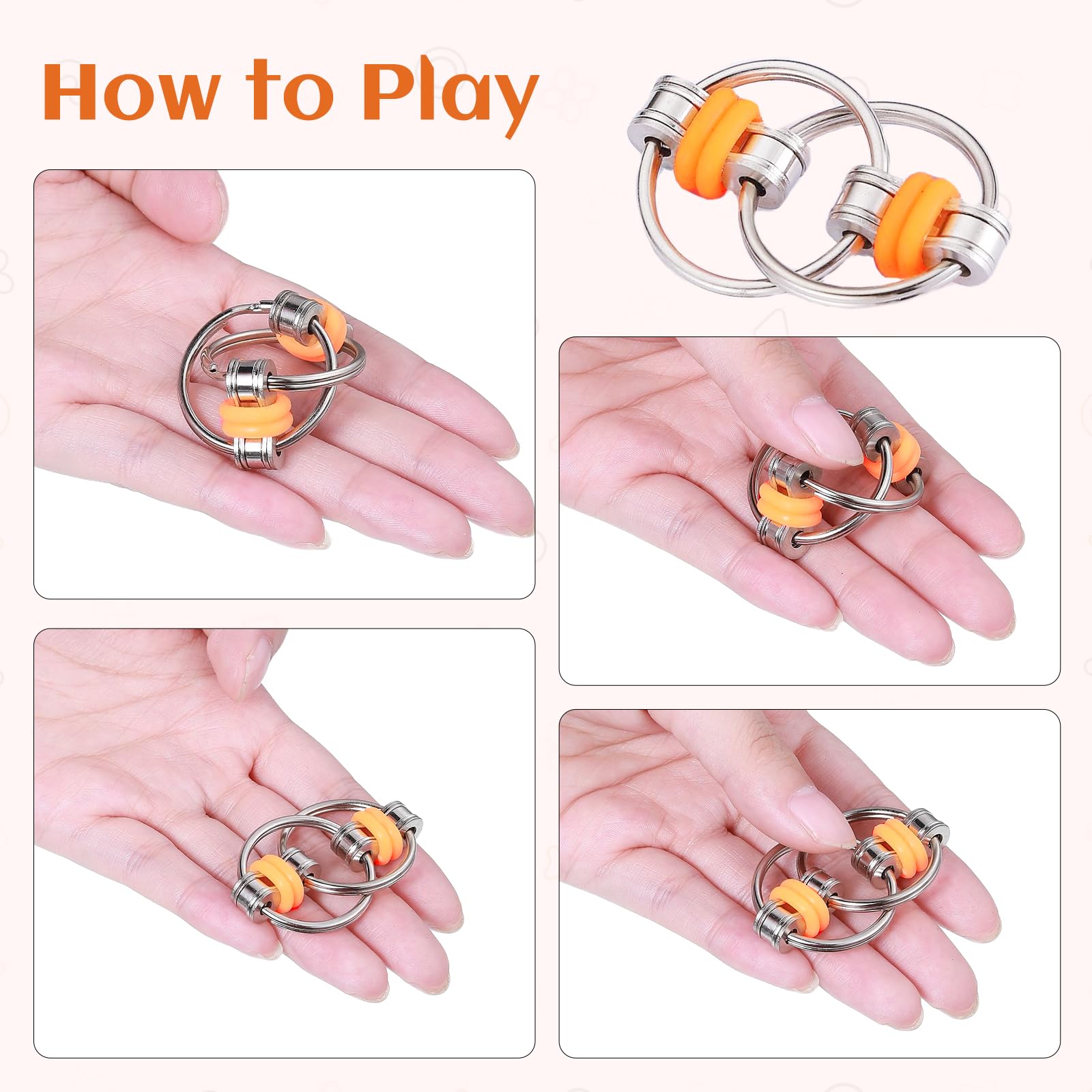 ZQFTZQ six-roller bike chain enhances fine motor skills and calm focus.