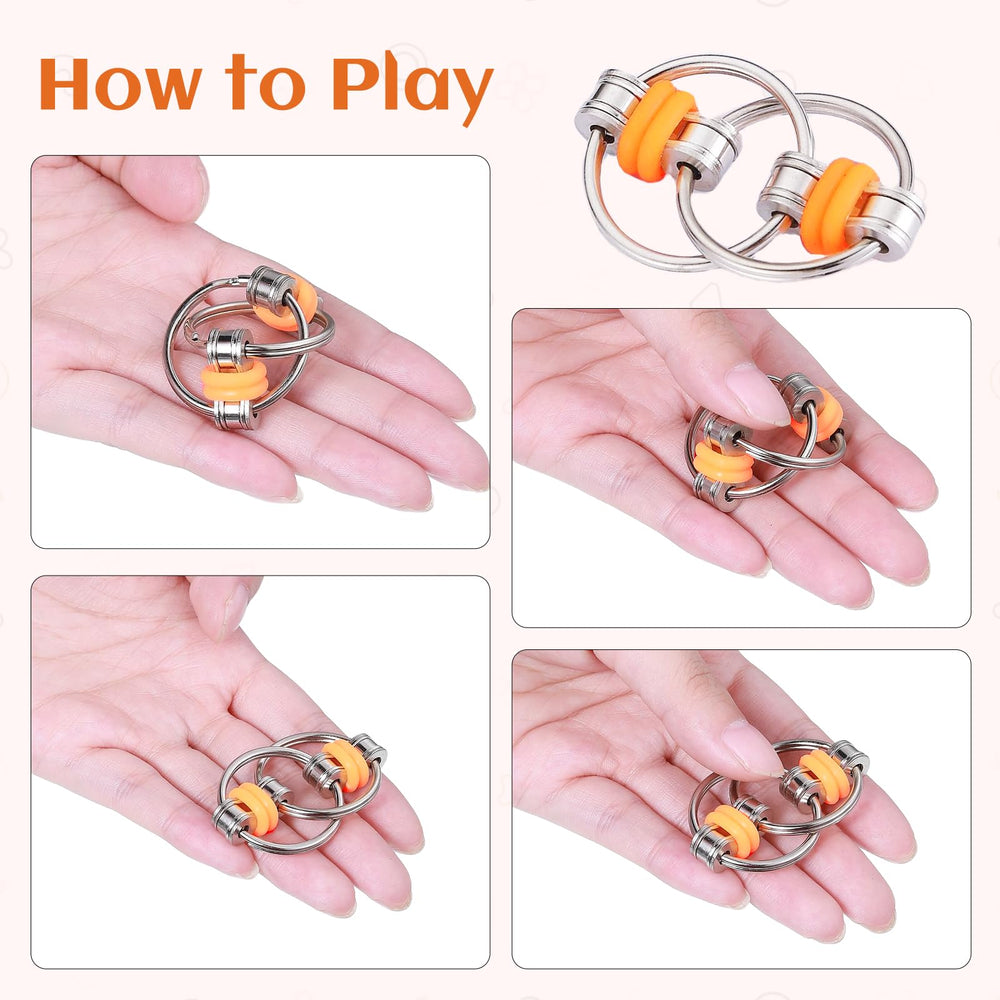 ZQFTZQ six-roller bike chain enhances fine motor skills and calm focus.