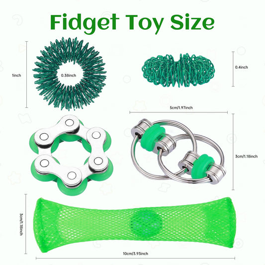 ZQFTZQ bike chain fidget 2-pack offers discreet focus at work