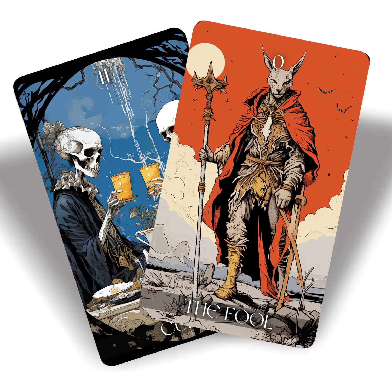 ZHQGYN Spooky card spread encourages creative interpretations