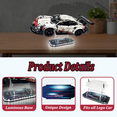 ZQYALPSID LED base powered by USB highlights model details with glow