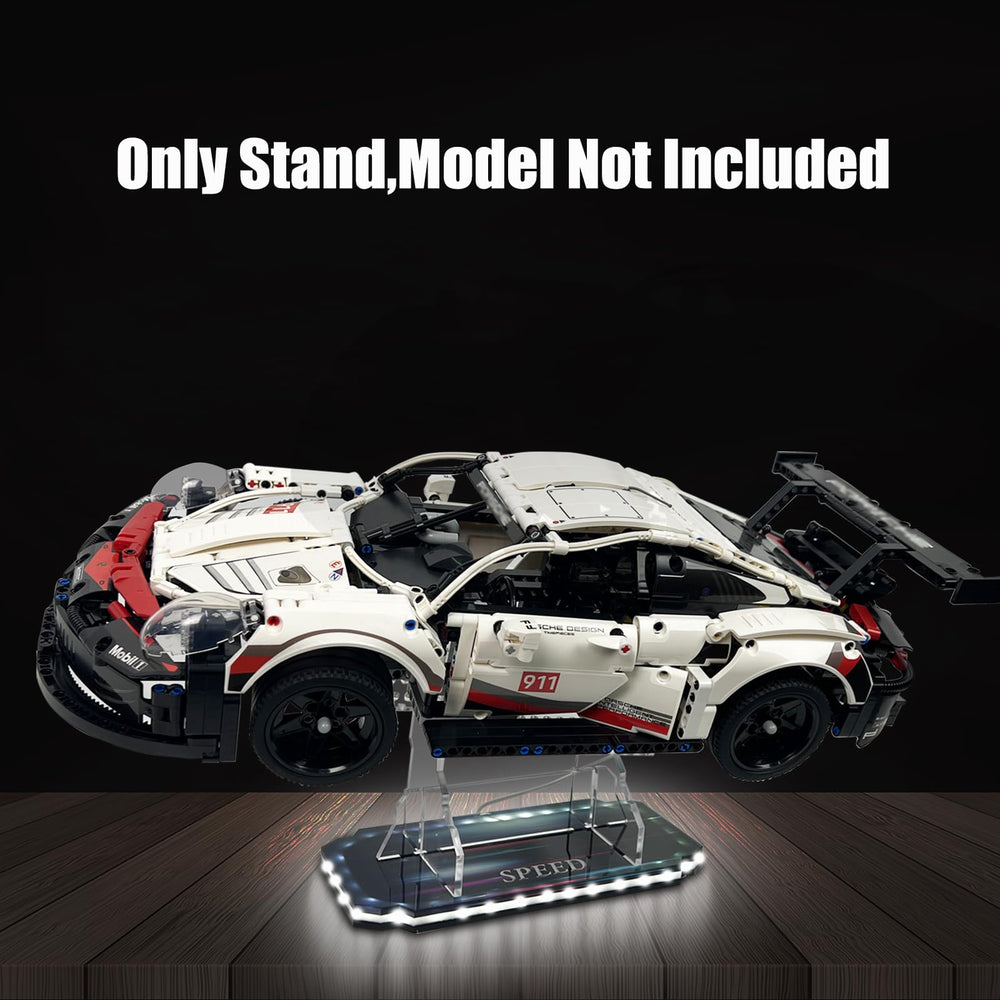 ZQYALPSID universal-fit stand supports Technic cars for versatile display
