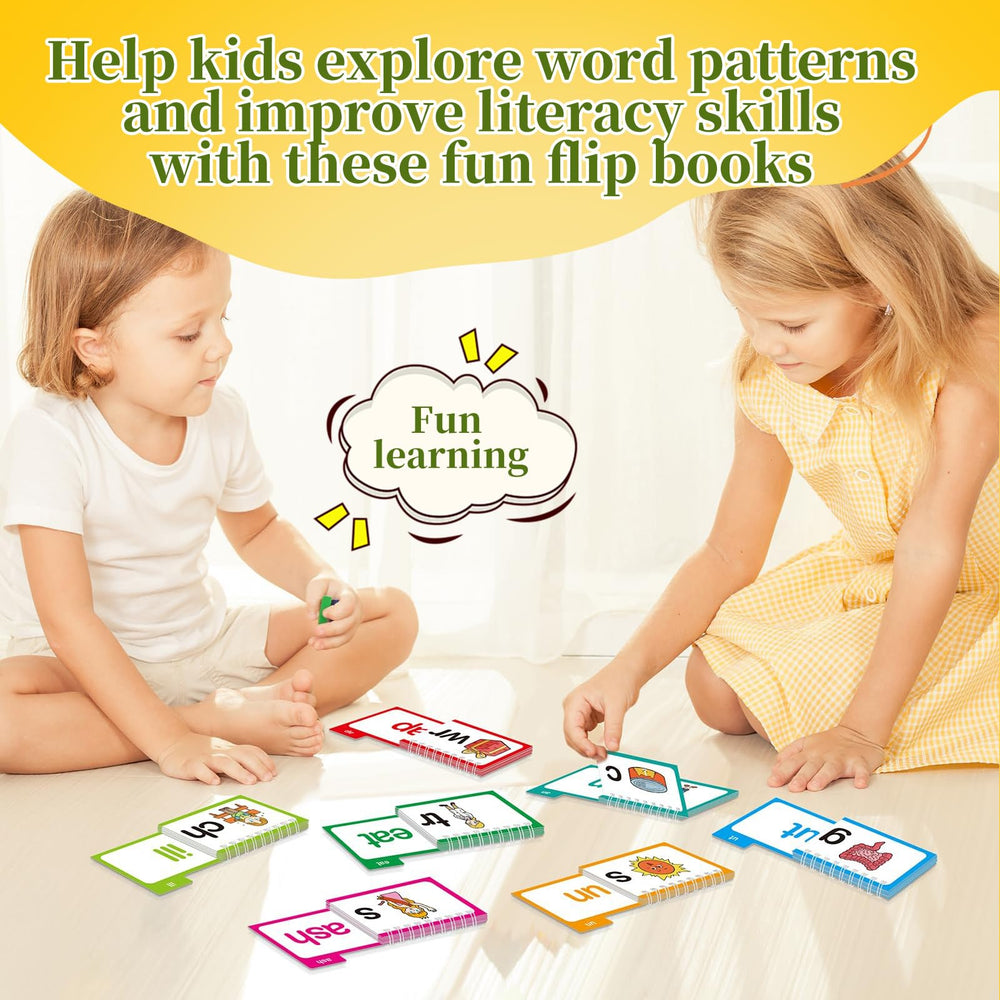 ZREVSB reading activity book, flip-style phonics tasks to reinforce concepts