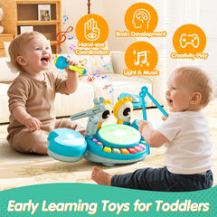 Zsinb adjustable volume for safe listening during toddler drums