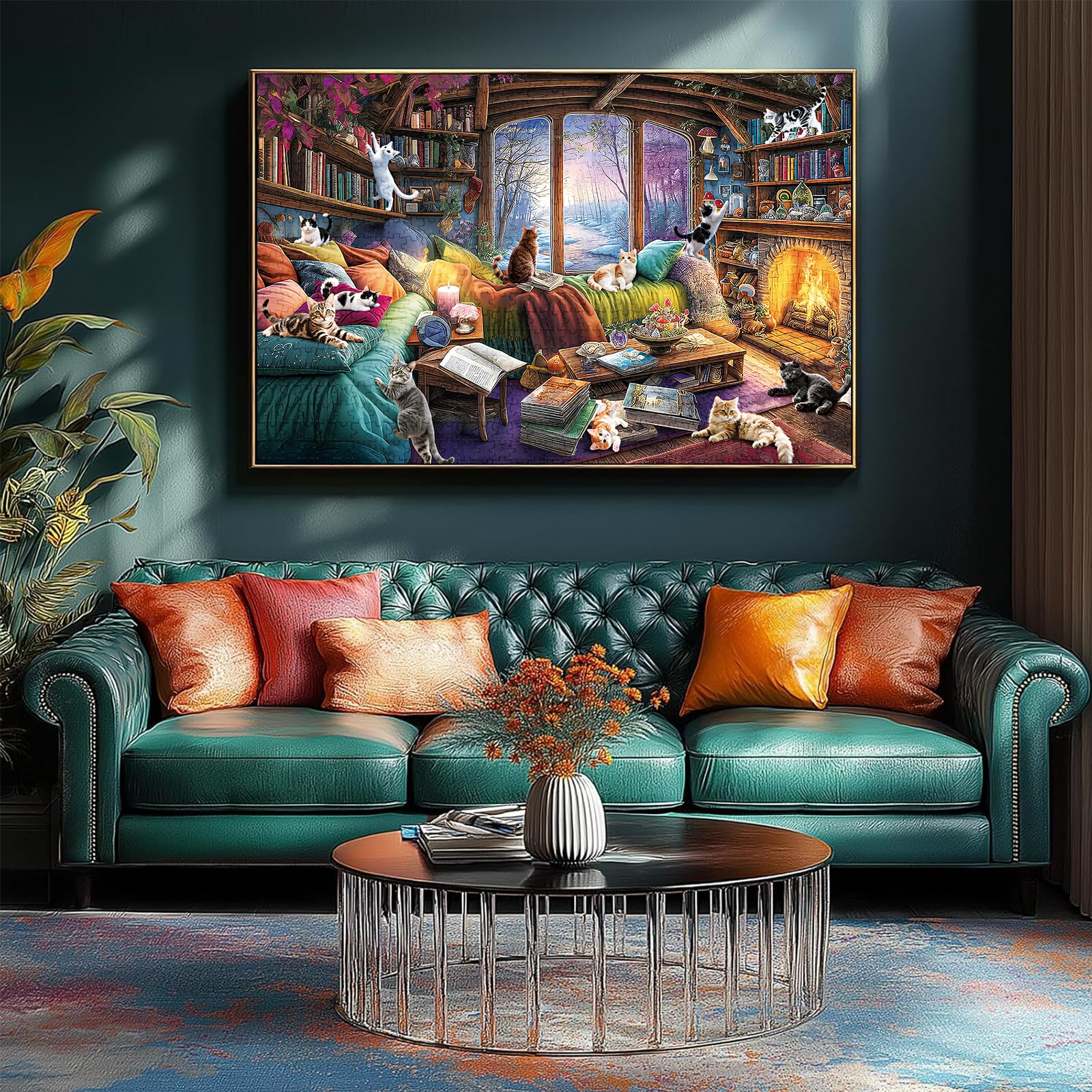 ZSYCZAO gift-ready puzzle — a thoughtful activity for art lovers and puzzle fans.