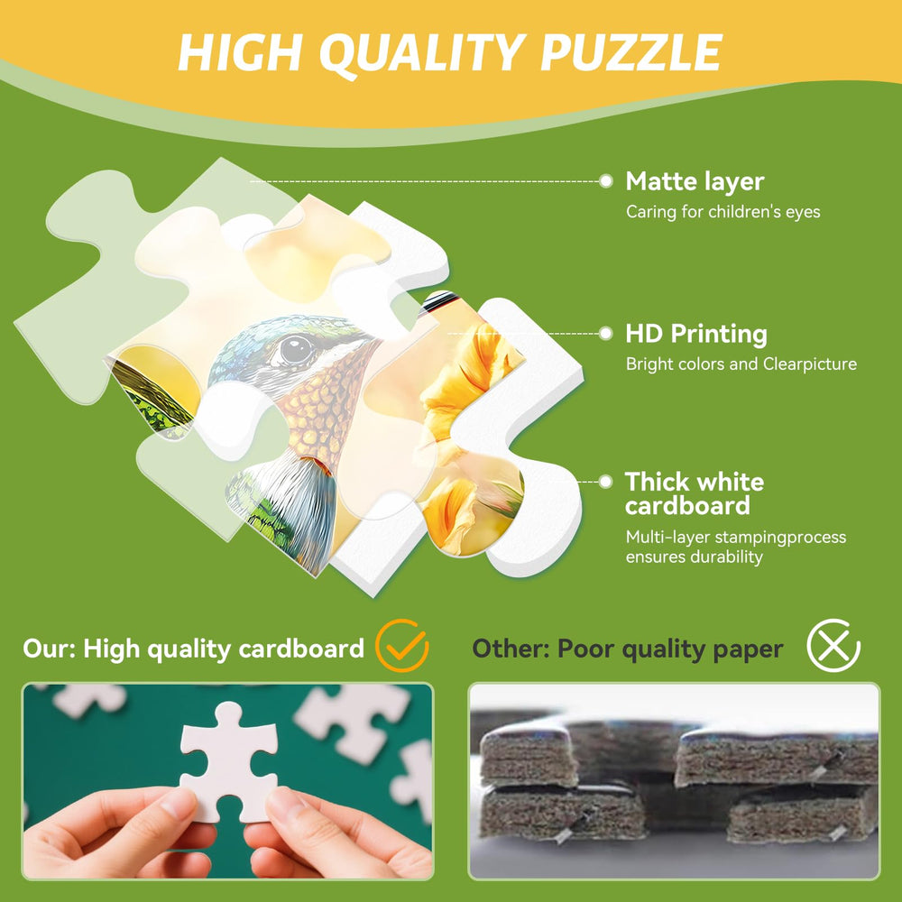 ZSYCZAO nature floral puzzle highlighting intricate leaf details for focused puzzling