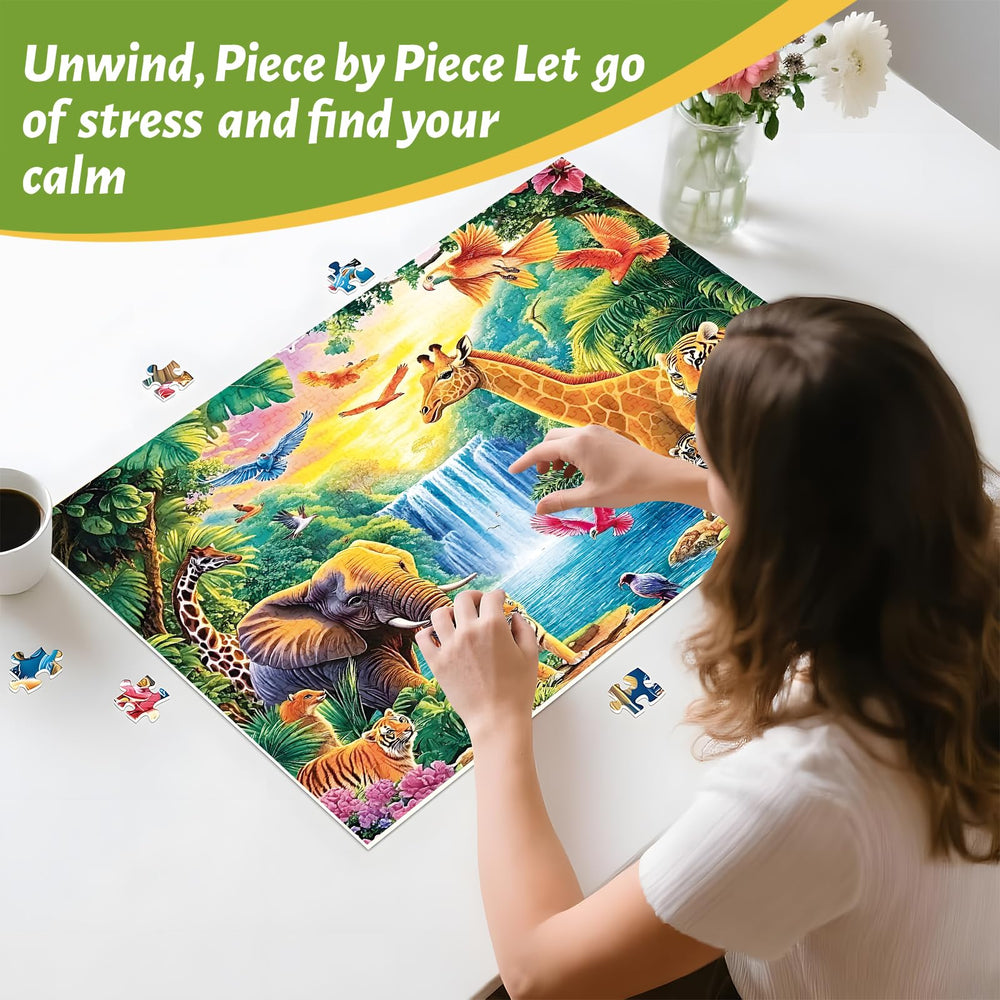 ZSYCZAO relaxing puzzle afternoon for screen-free downtime