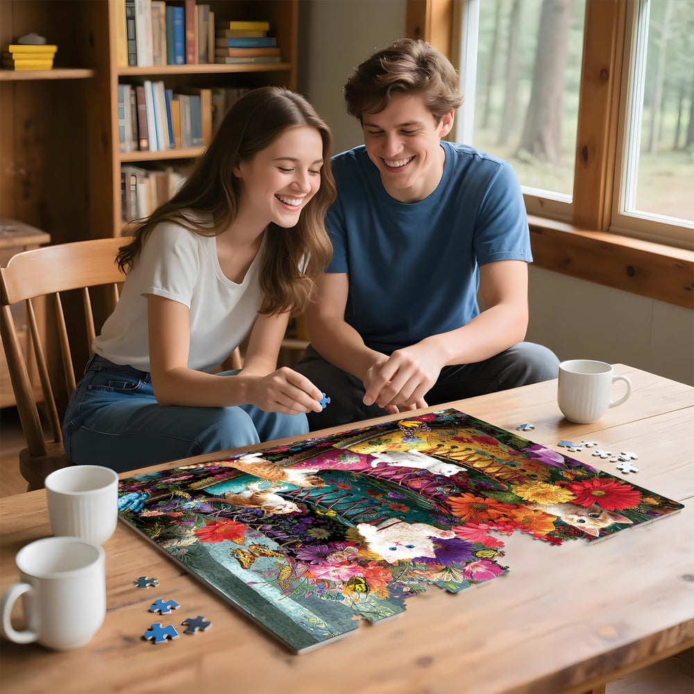 ZSYCZAO tight piece fit and crisp cuts in puzzle