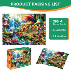 ZSYCZAO woodland creatures puzzle—friendly forest scene for all ages.