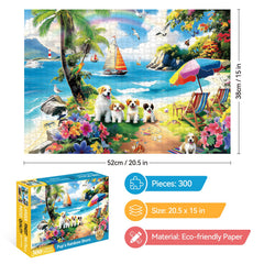 ZSYCZAO adult 300-piece puzzle offering satisfying challenge for focused, screen-free leisure.
